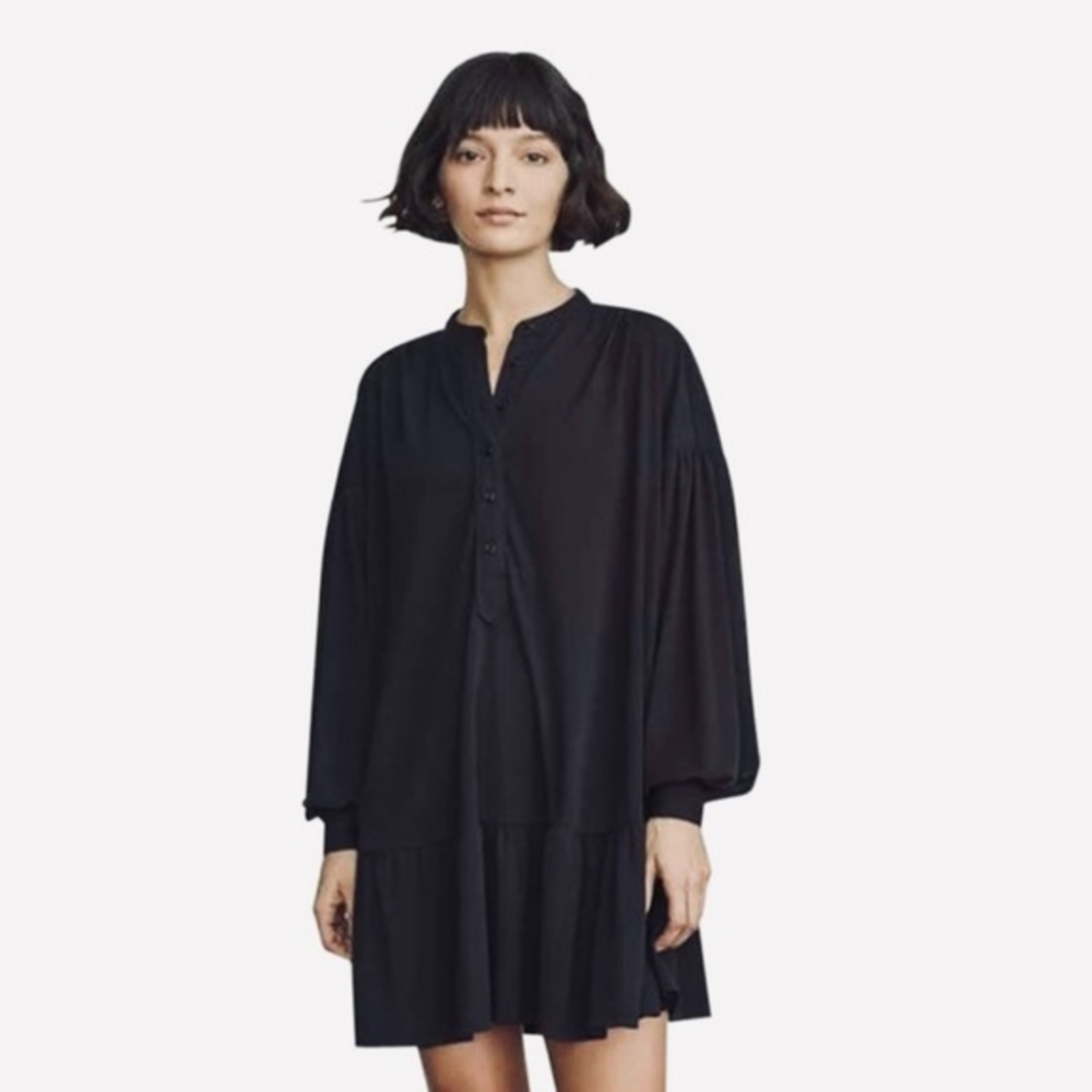 Elizabeth And James Long Sleeve Tunic Dress Small